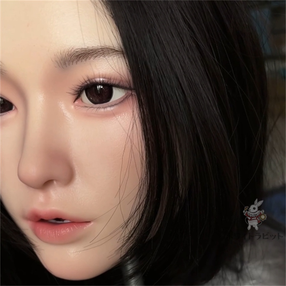 ヘッド単品 軟質シリコン A03N 口可動 喉深さ約18CM リアルドール 等身大ドール 済み M16