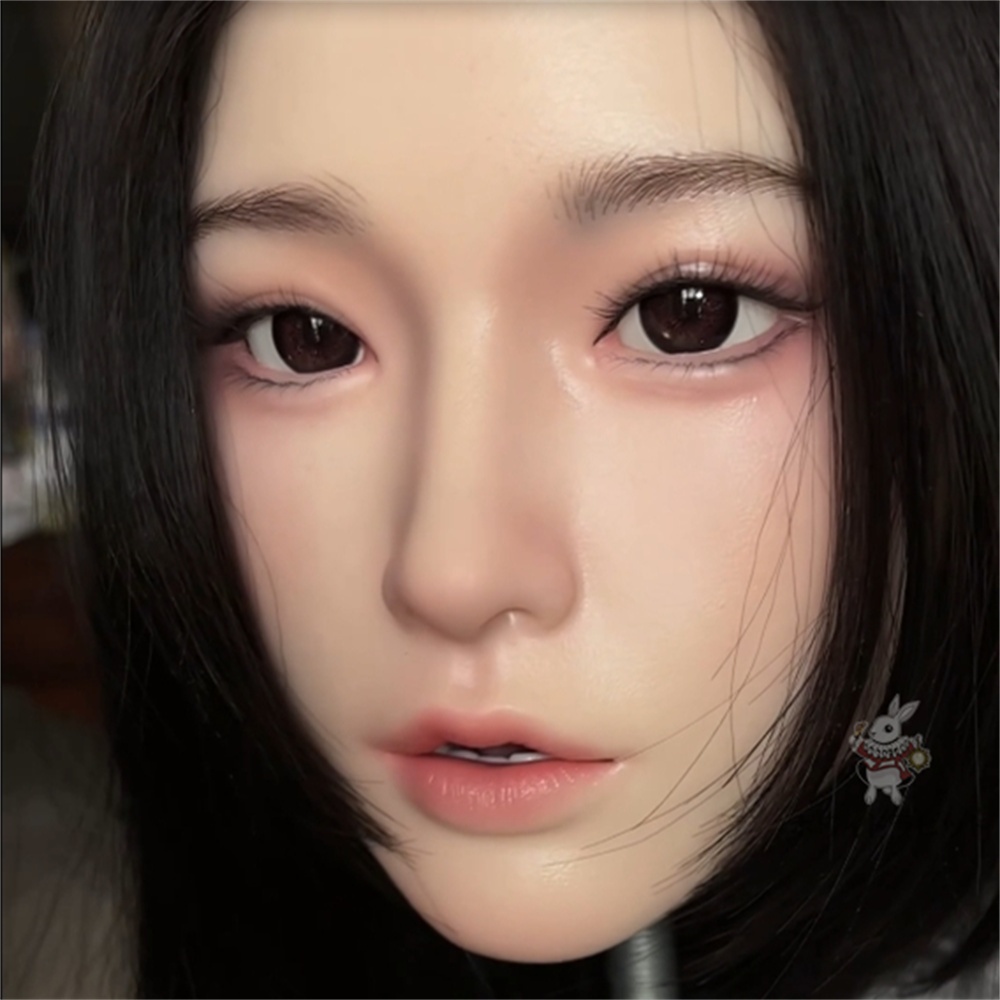 ヘッド単品 軟質シリコン A03N 口可動 喉深さ約18CM リアルドール 等身大ドール 済み M16