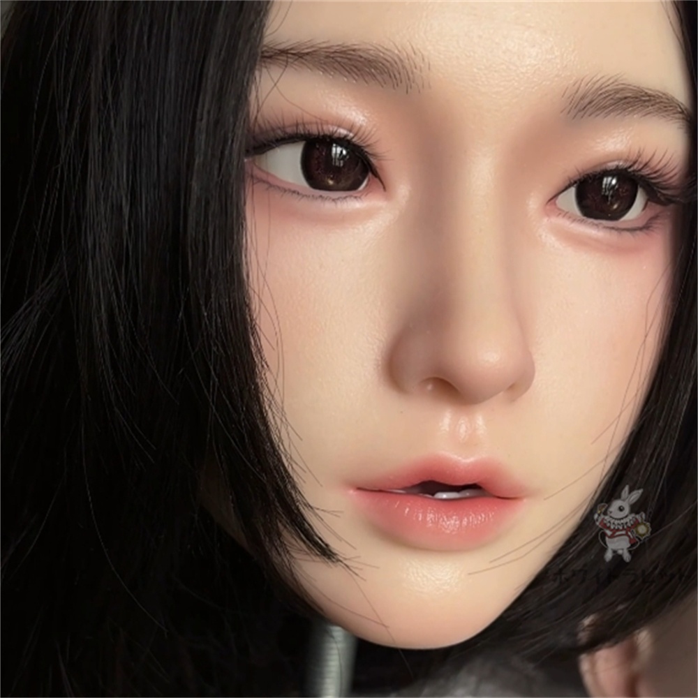 ヘッド単品 軟質シリコン A03N 口可動 喉深さ約18CM リアルドール 等身大ドール 済み M16
