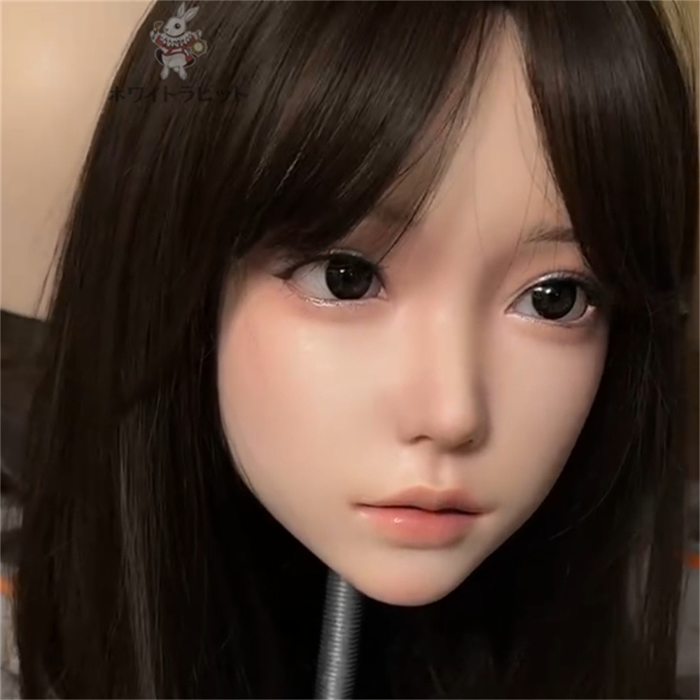 ヘッド単品 軟質シリコン A42N 口可動 リアルドール 等身大ドール 済み M16