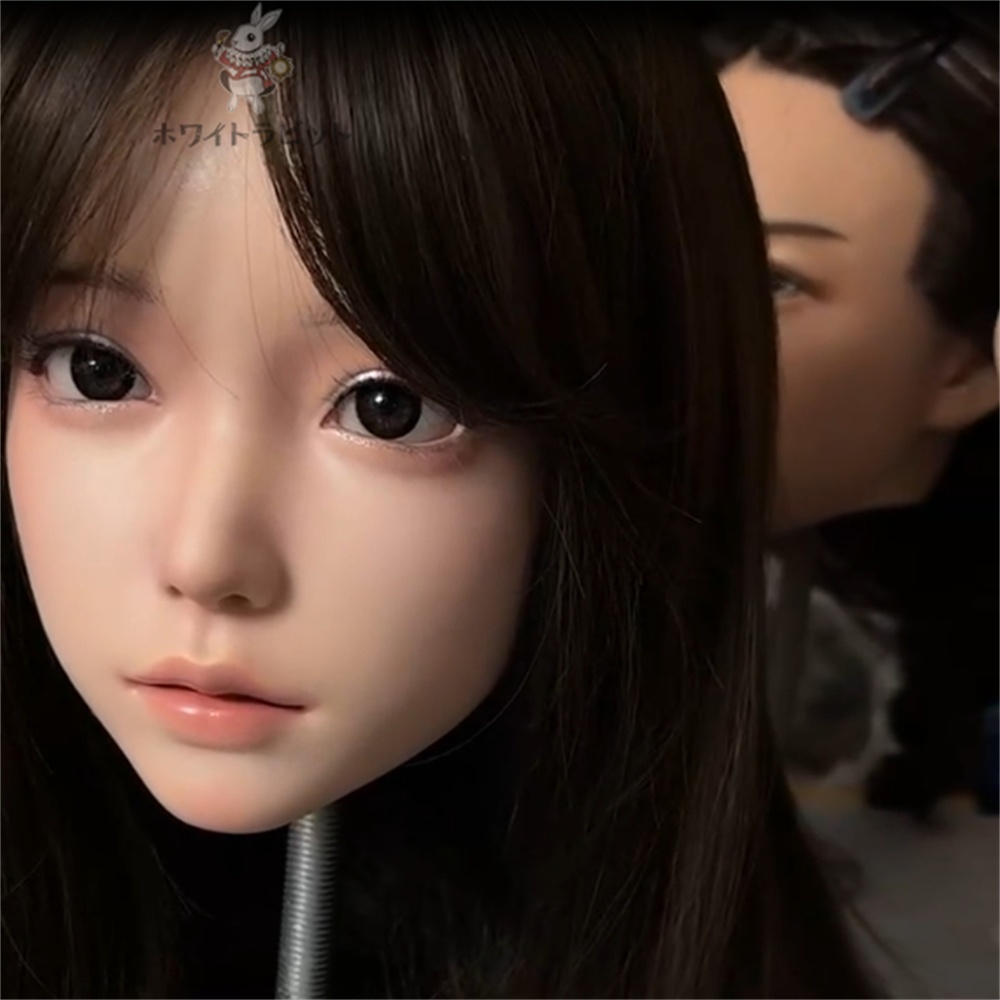 ヘッド単品 軟質シリコン A42N 口可動 リアルドール 等身大ドール 済み M16