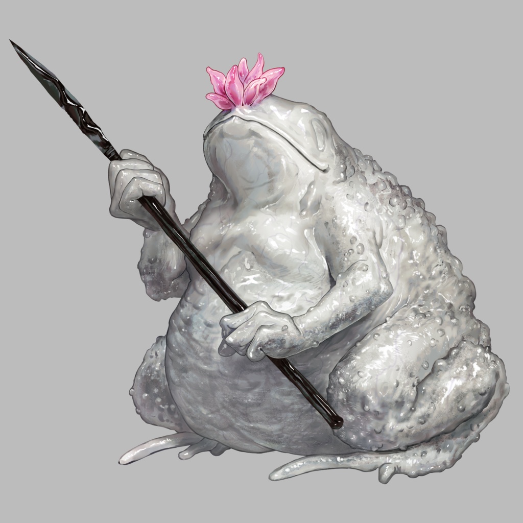 【クトゥルフ神話生物素材】ムーンビースト