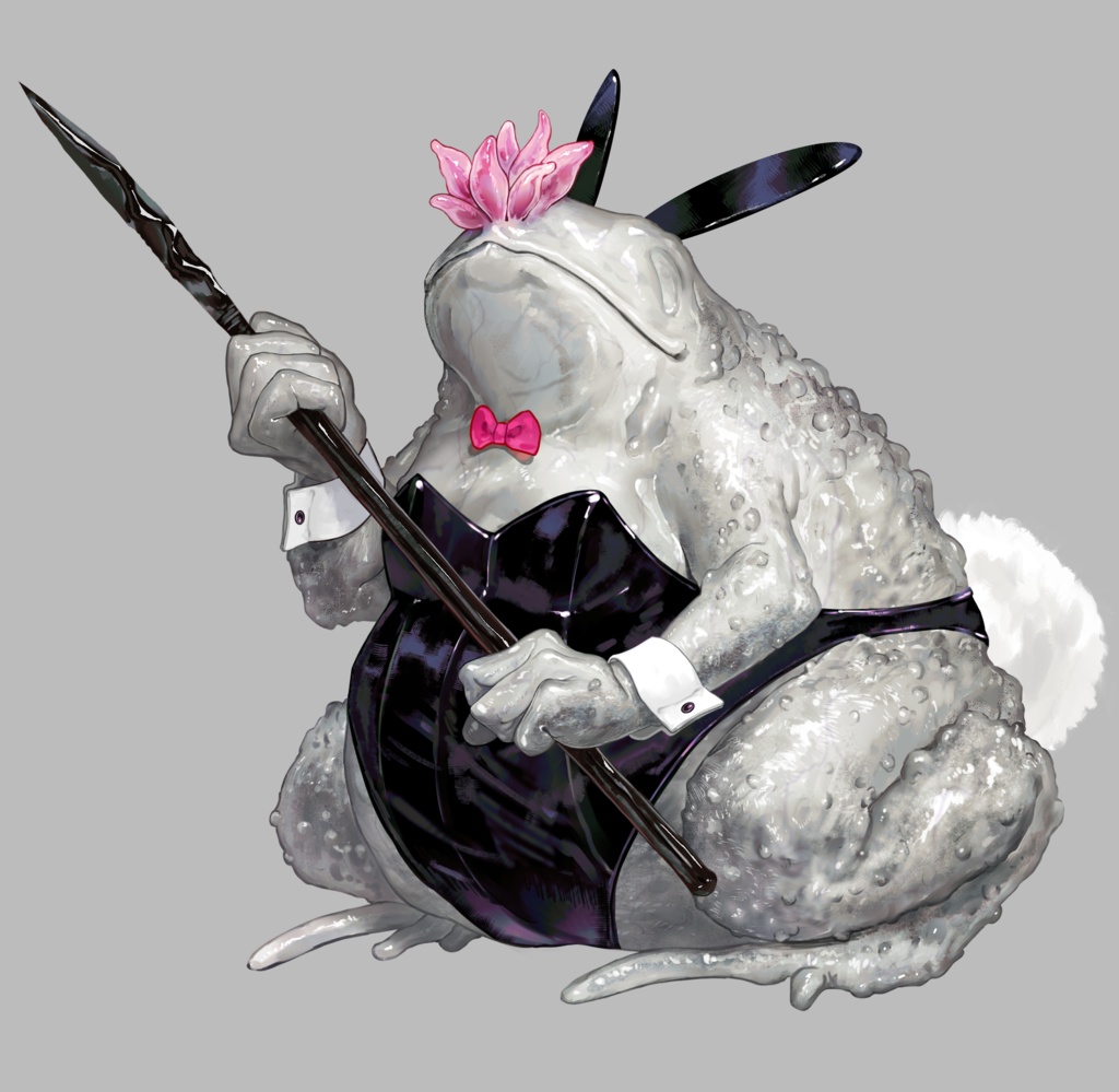 【クトゥルフ神話生物素材】ムーンビースト（バニー）