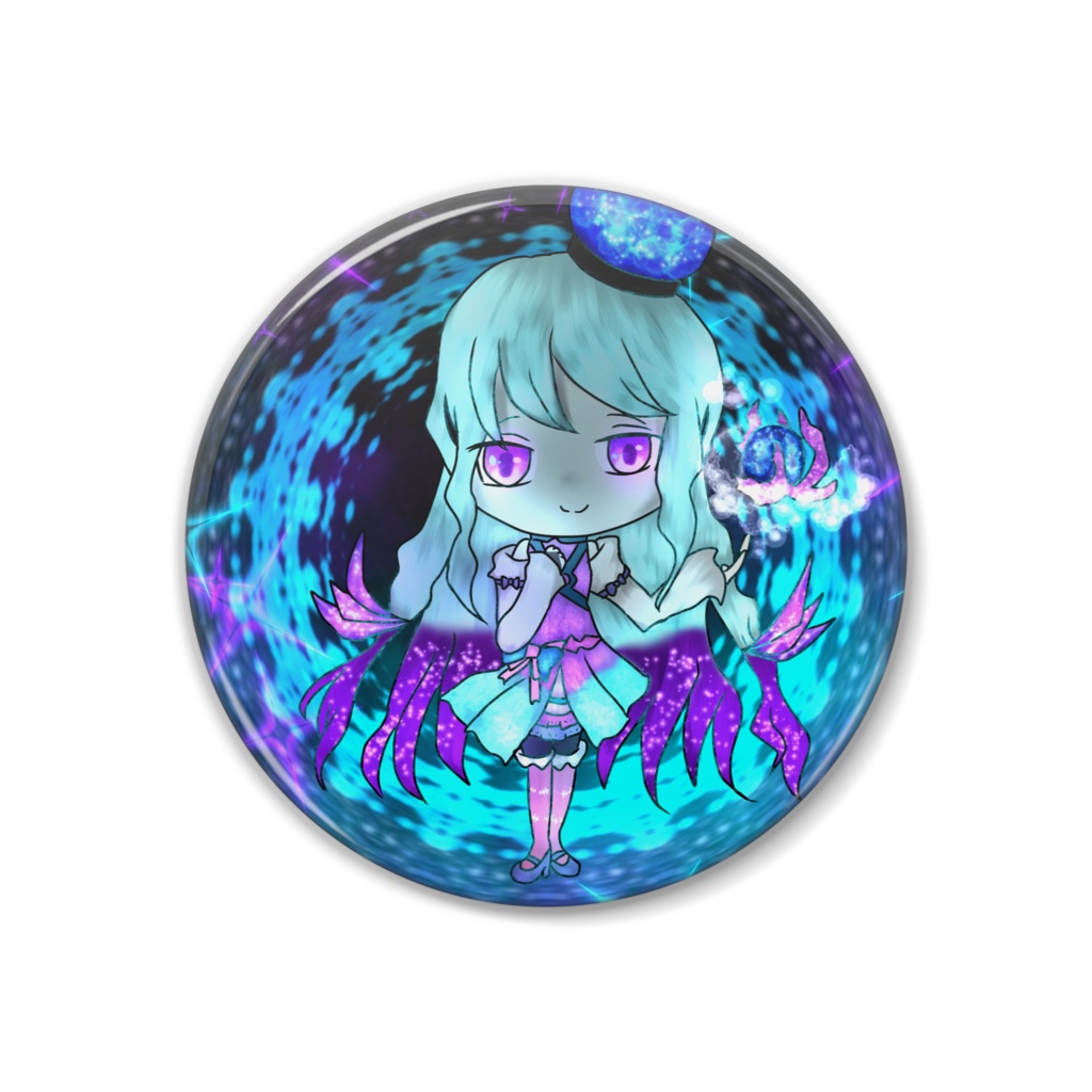 命 (Mortalis) 缶バッチ