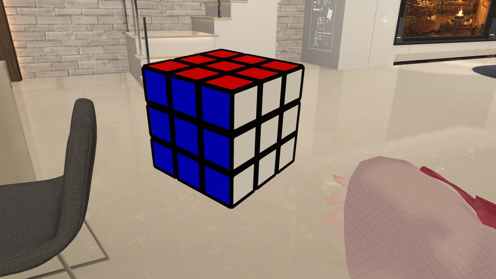 【無料配布】3Dモデル「ルービックキューブ」