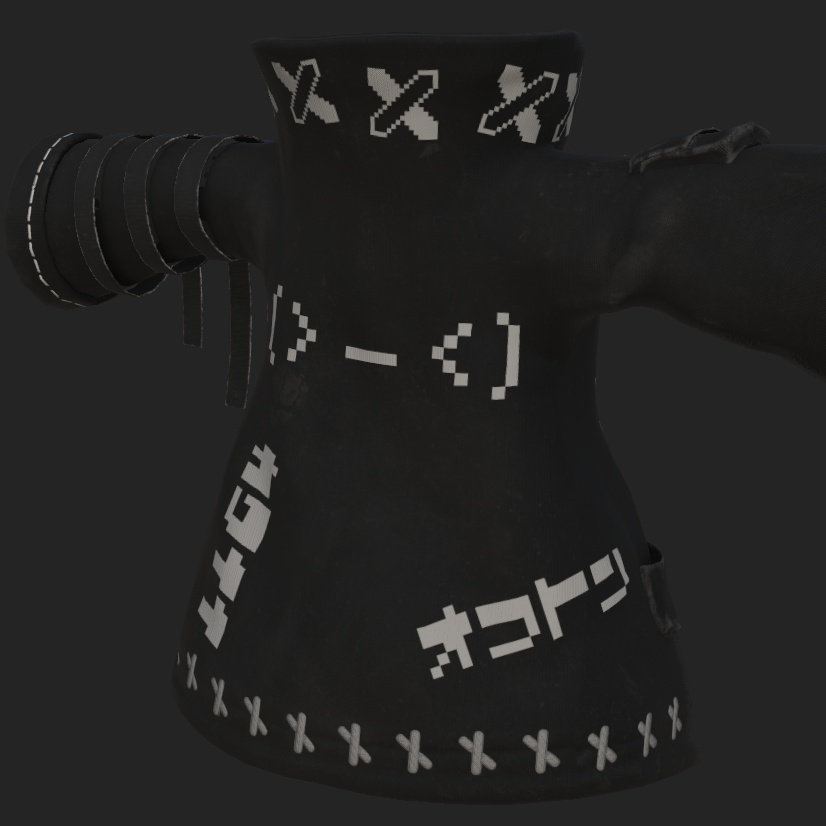 【VRChat向け衣装】レネゲイド・クロス