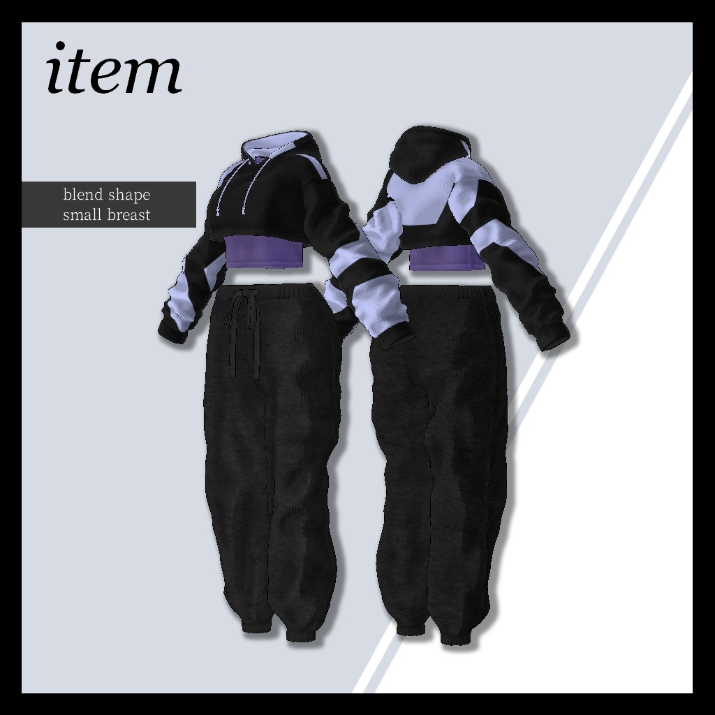 ショートパーカー&スウェット