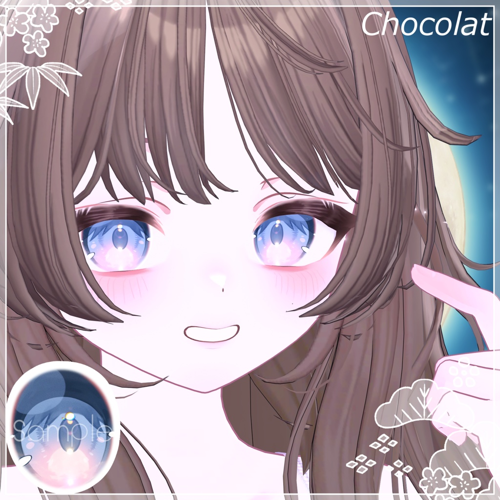 [19アバター対応]🌕Tsukimi eye texture🌕 缩略图 5