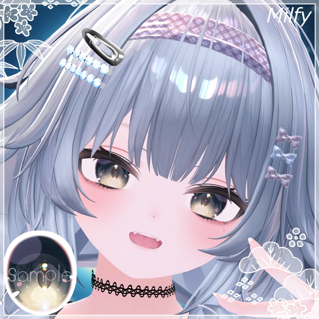 [19アバター対応]🌕Tsukimi eye texture🌕 缩略图 3