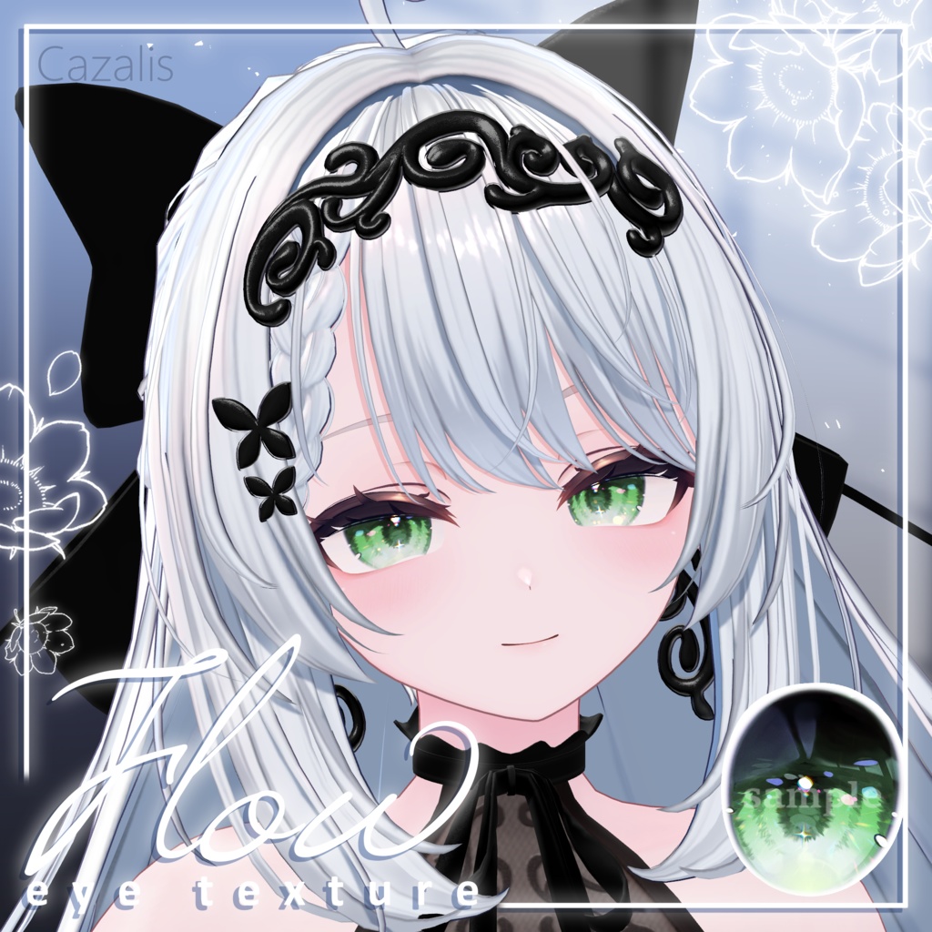 [23アバター対応]🫧Flow eye texture🫧 缩略图 23