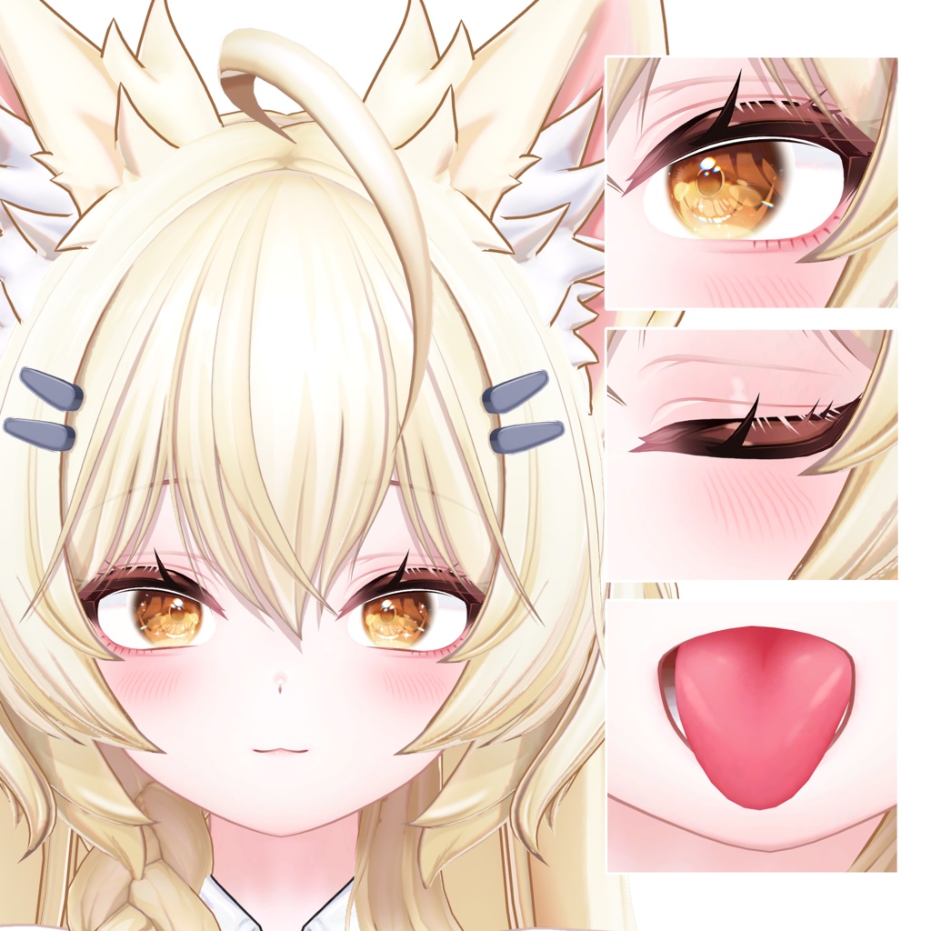 【無料】「まよ/Mayo」ღ Natural makeup&body texture ღ