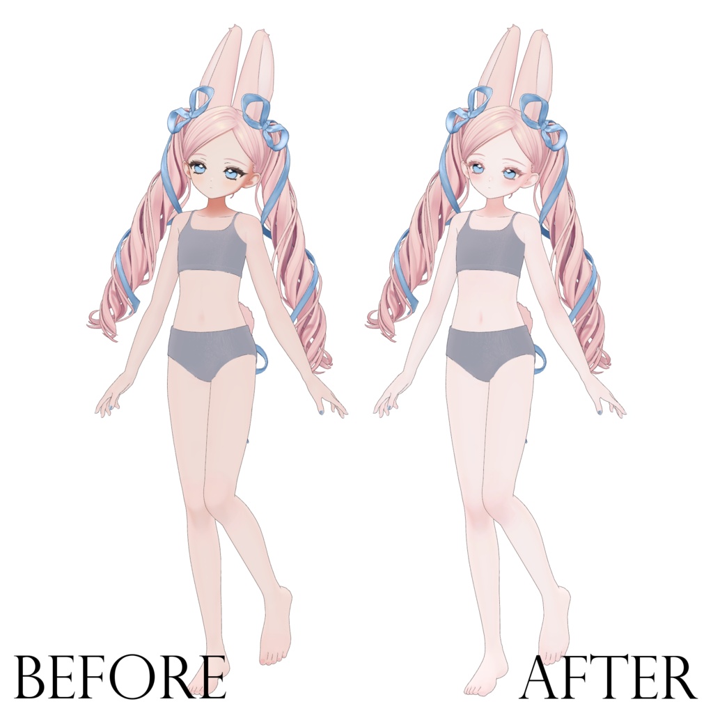 「フィユエ/Fyuett」ღ Soft makeup & body texture ღ