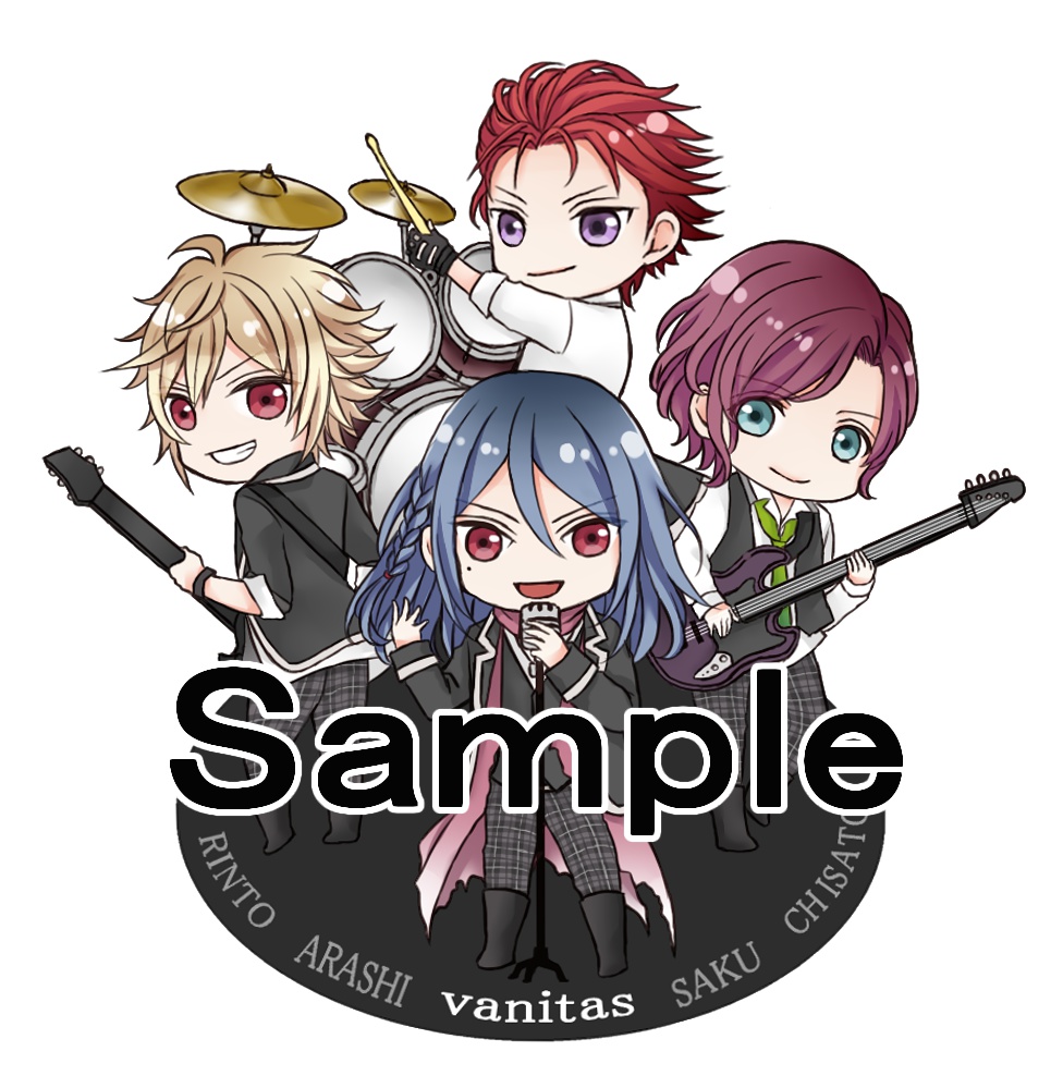 vanitasアクリルキーホルダー