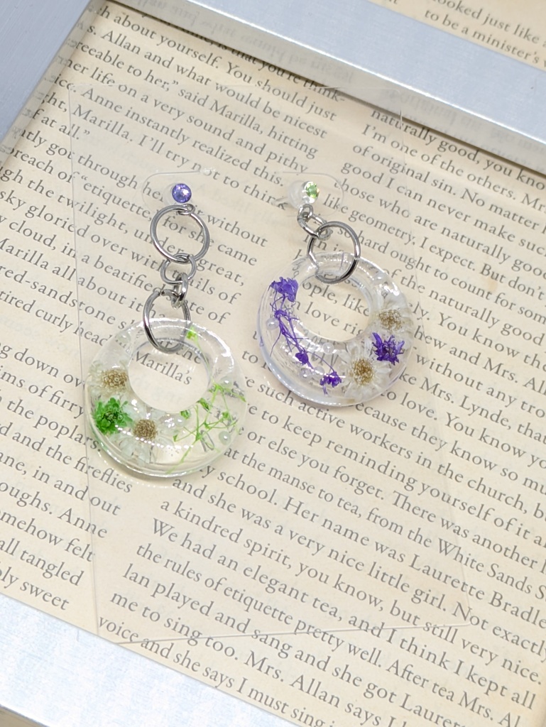 【非公式】MACHATU-A イメージフラワーイヤリング/ピアス