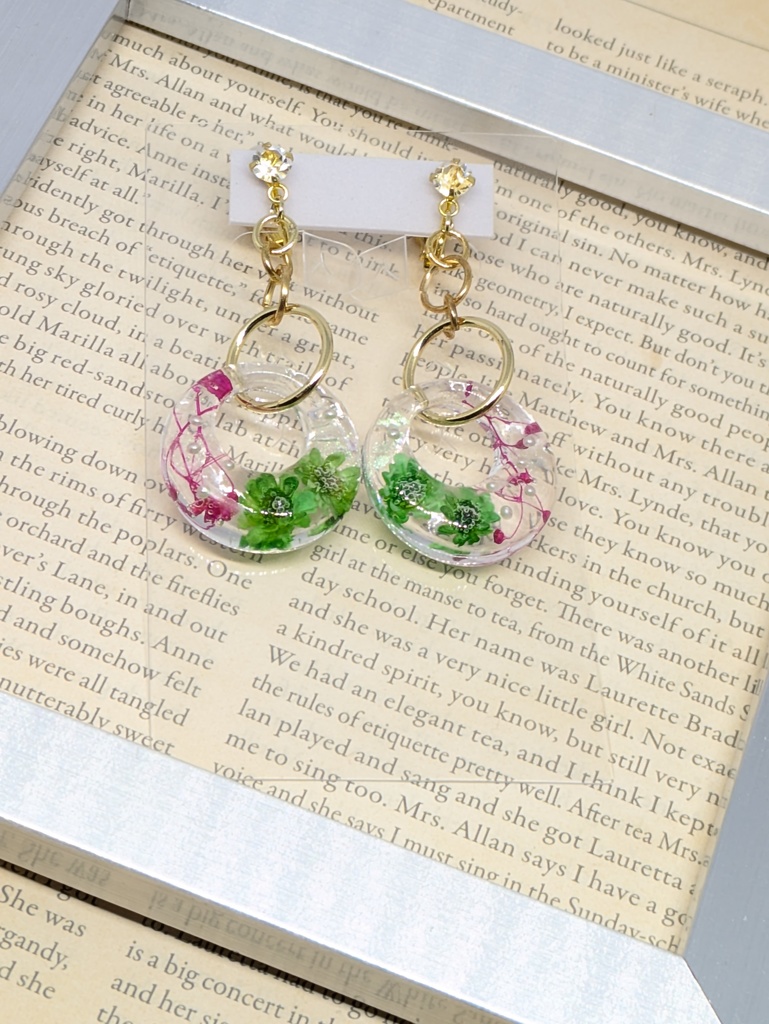 【非公式】MACHATU-A イメージフラワーイヤリング/ピアス