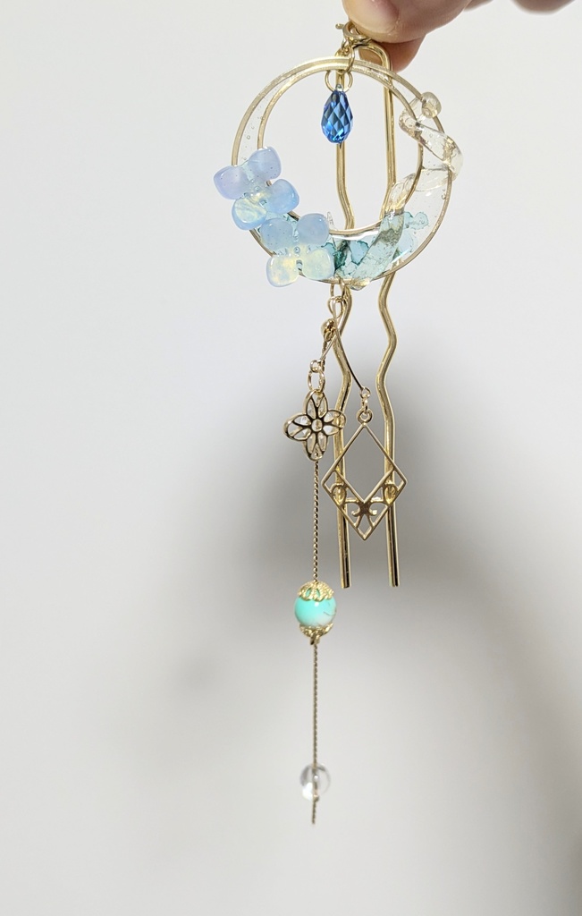 【デザイン変更にて再販】【非公式】四神イメージ簪