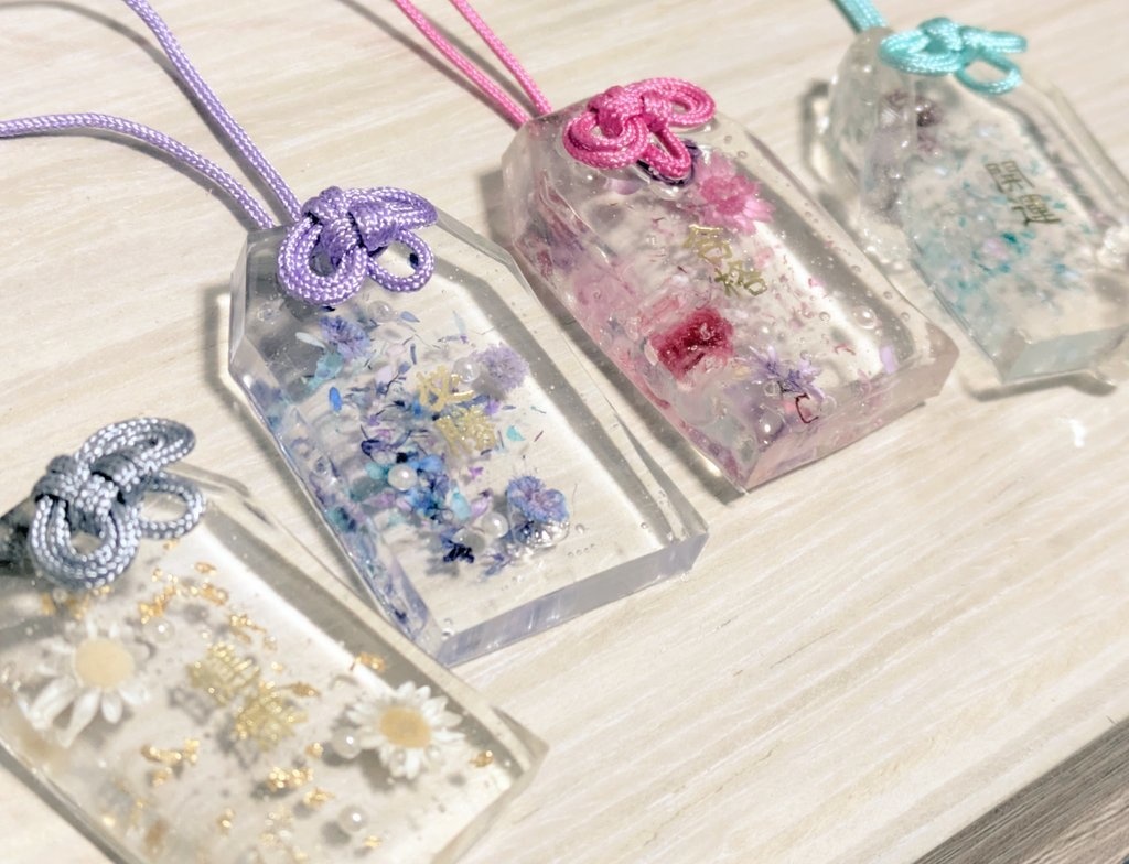 【再販】【非公式】四神イメージ透明御守り(デザイン変更あり)