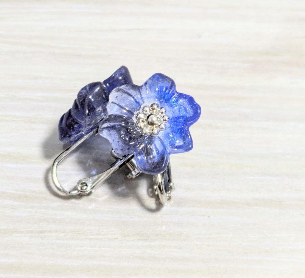 【非公式】MECHATU-A フラワーイヤリング/ピアス