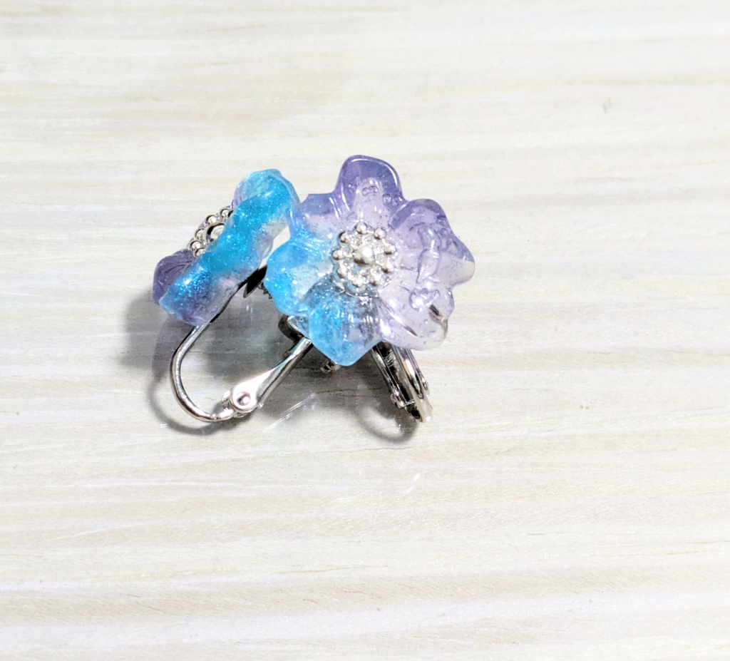 【非公式】MECHATU-A フラワーイヤリング/ピアス