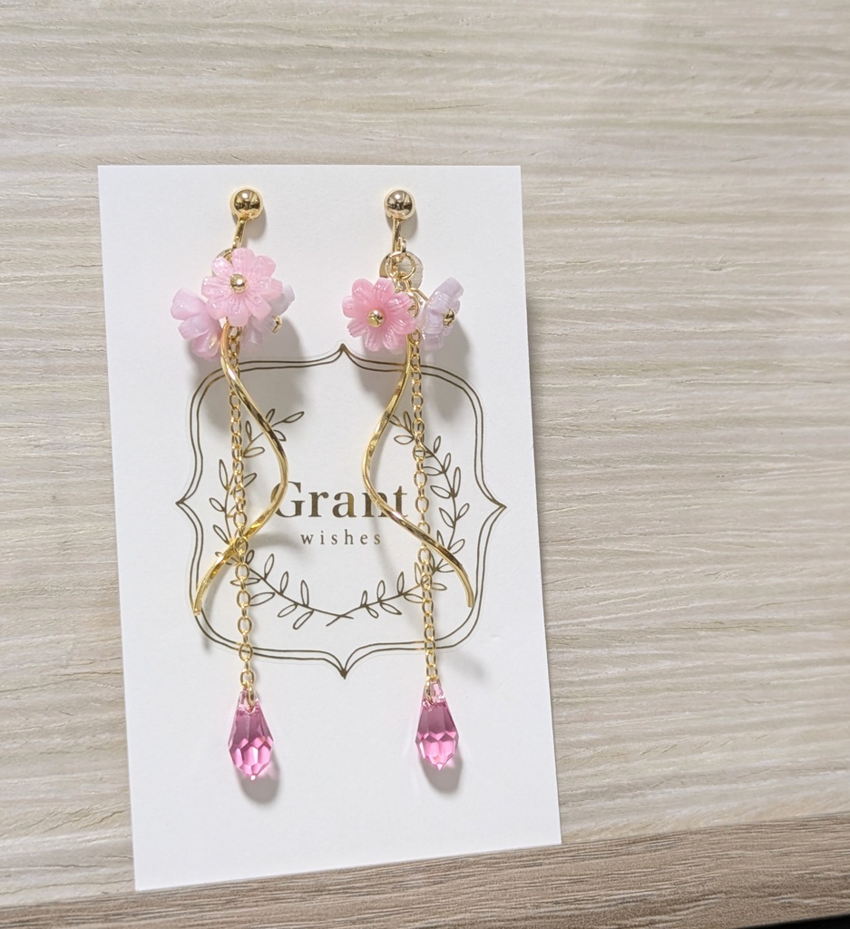 【非公式】ROF-MAOイメージフラワーイヤリング▪️ピアス