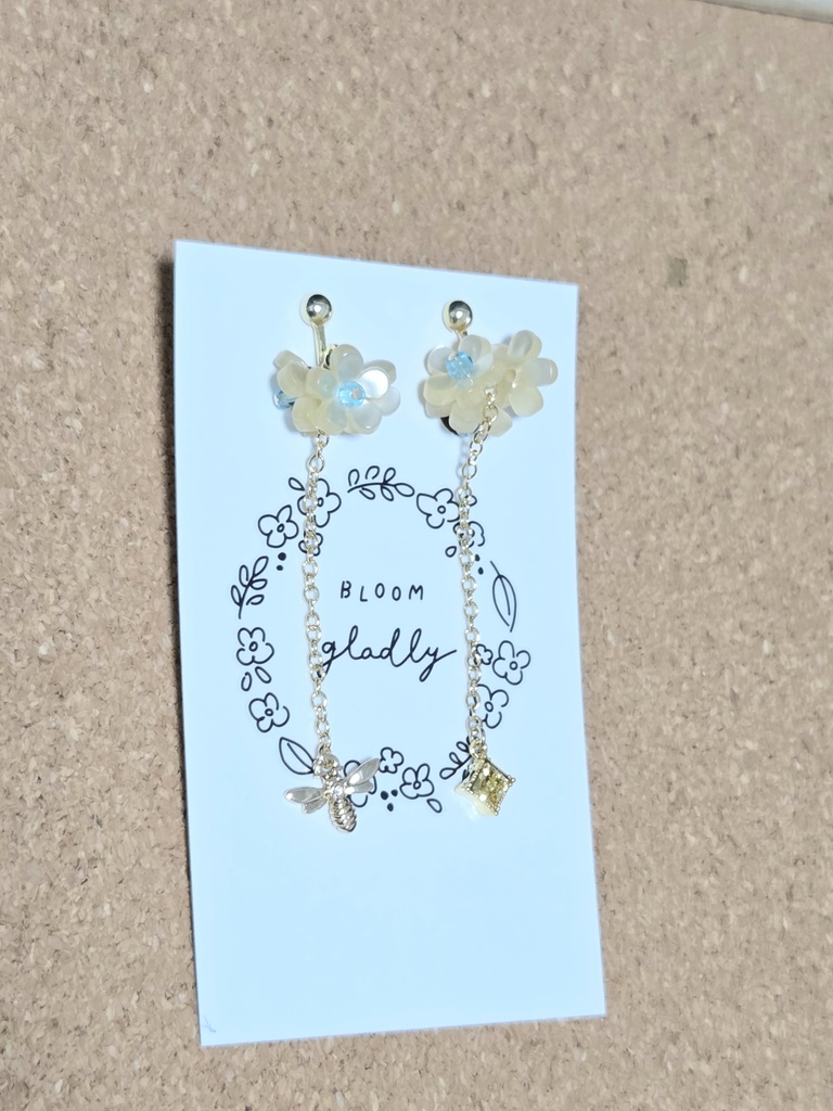 【非公式】MECHATU-A イメージフラワーイヤリング/ピアス