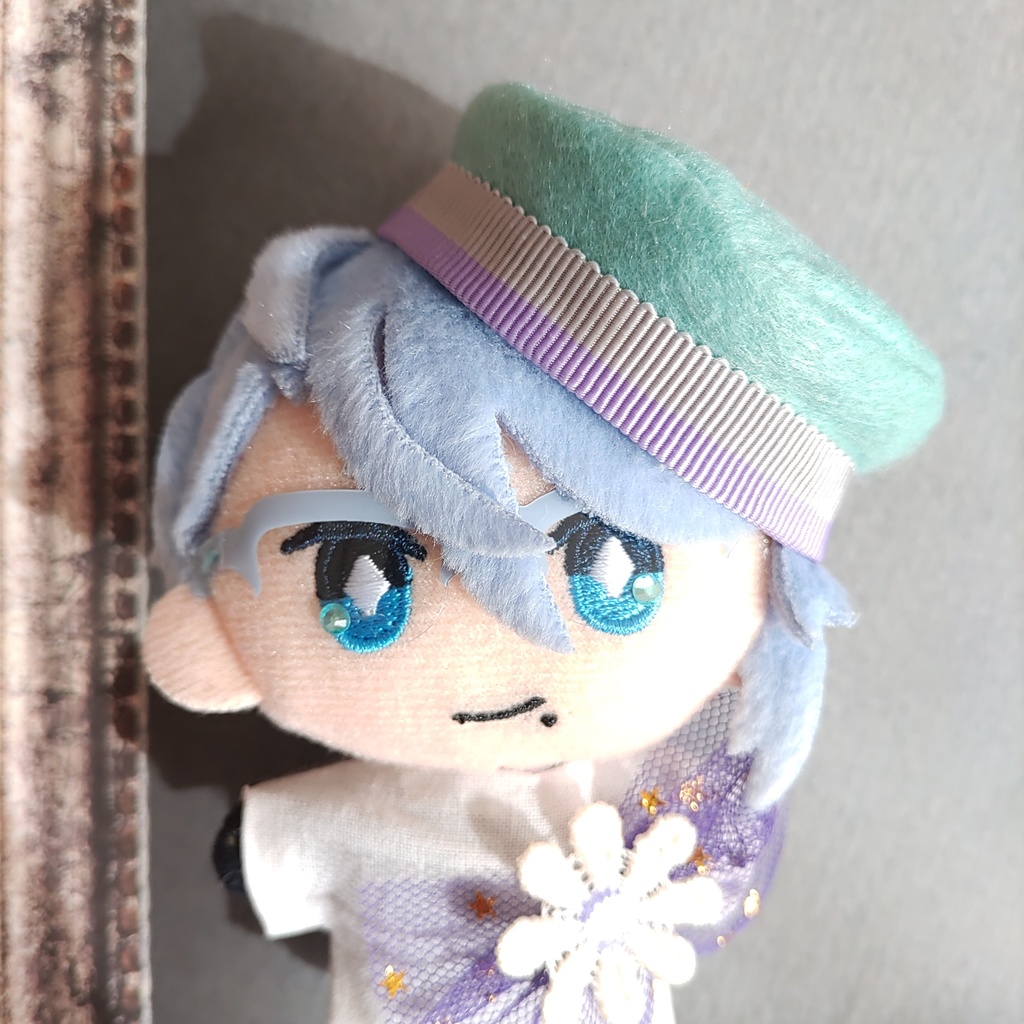 *ハンドメイド*10cmぬいぐるみ用ベレー帽2個セット