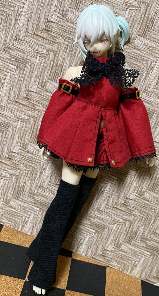 シチリア　赤ドレスセット