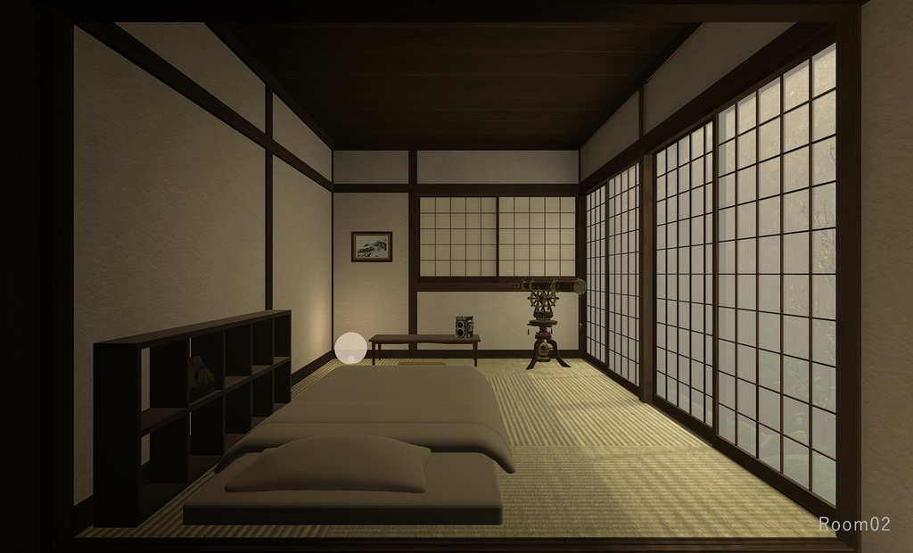 Room 02 Tatami［VRCワールド］
