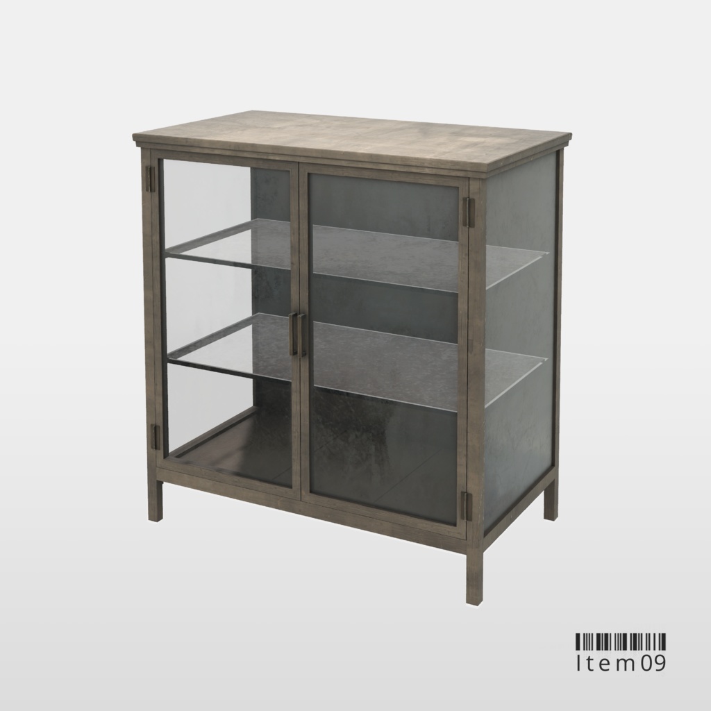 Wooden Shelf［3Dモデル］