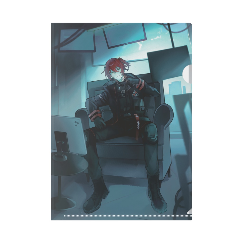 犬影勇燈キービジュアルクリアファイル