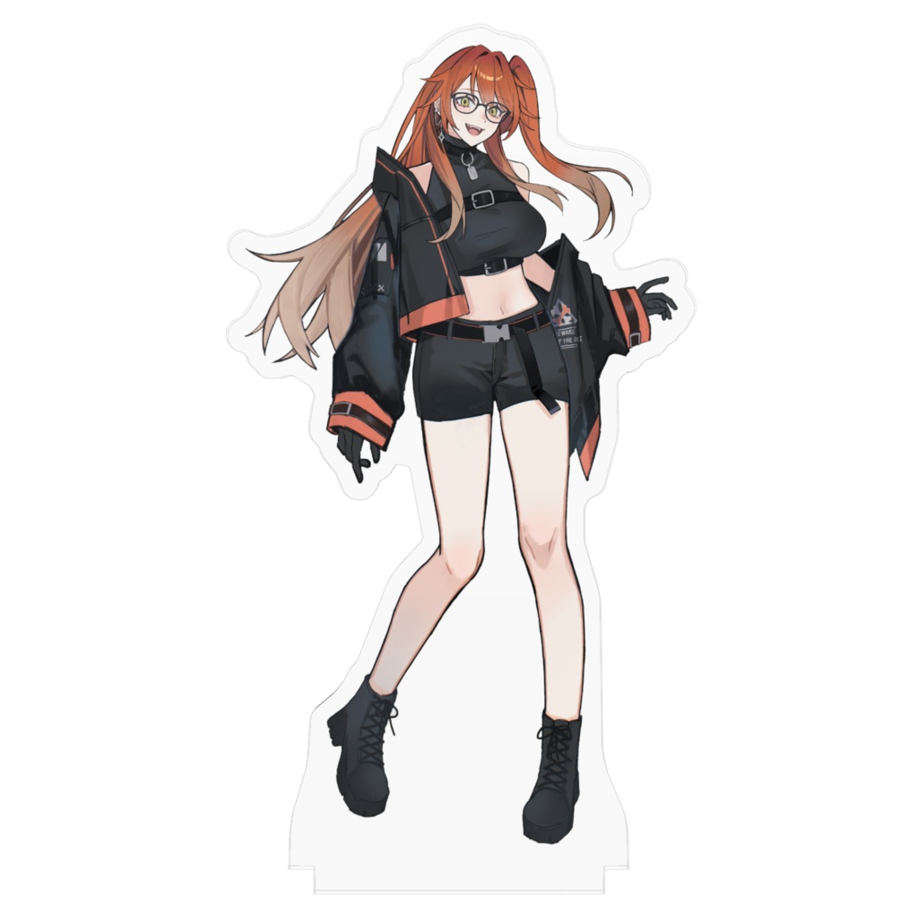 犬影勇燈女体化眼鏡立ち絵アクスタ