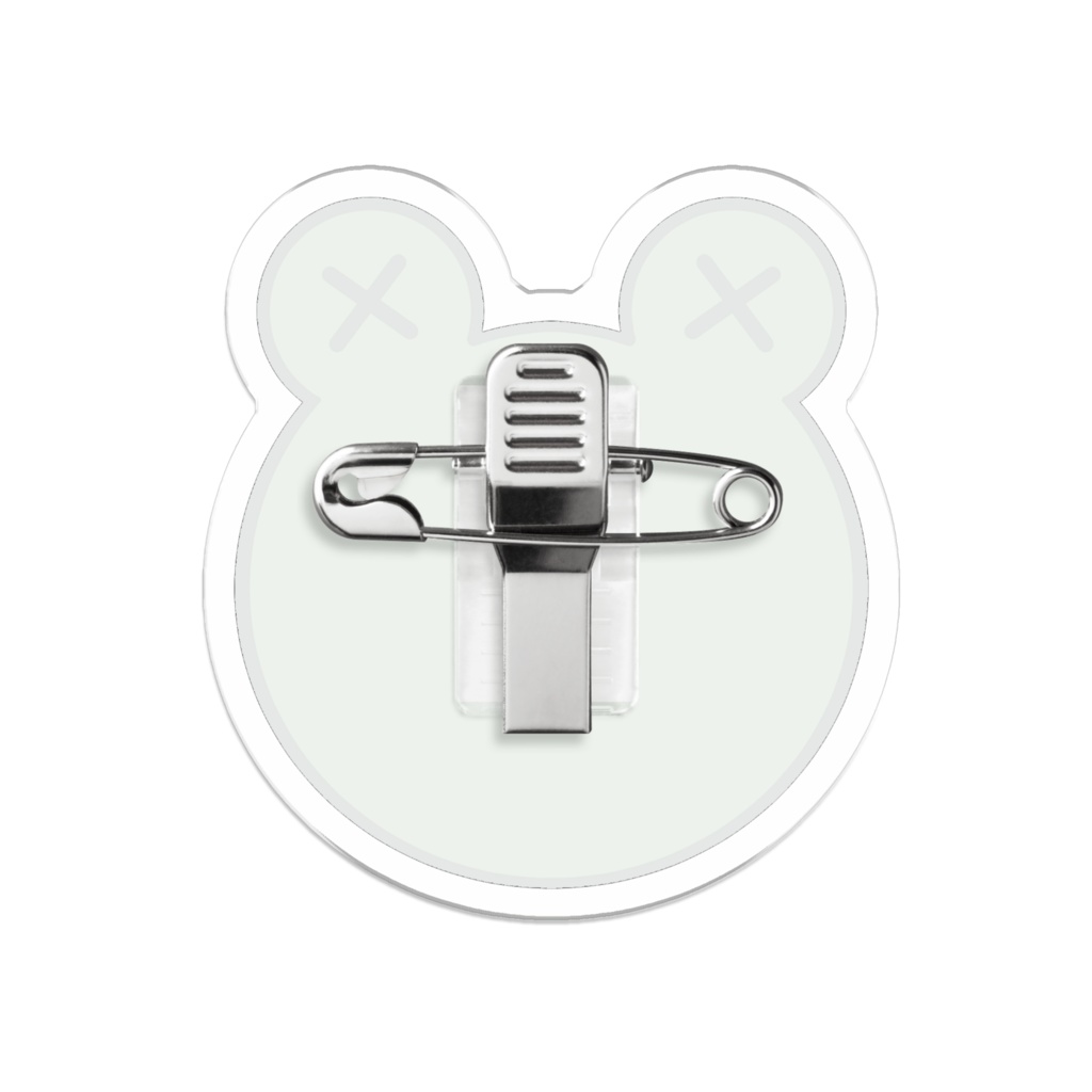 カエルのアクリルピンバッジ(6種類)