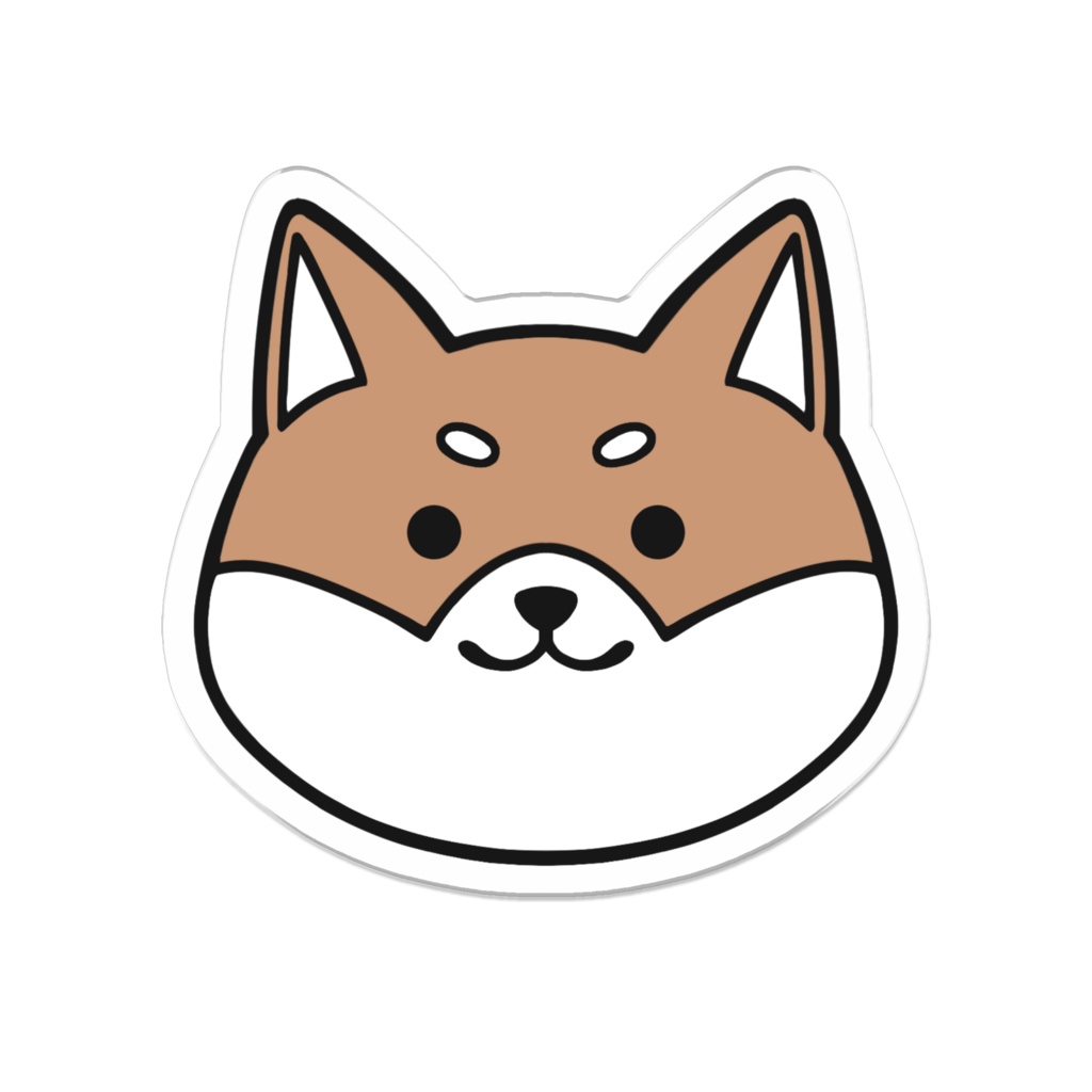 いぬのアクリルピンバッジ(4種類)