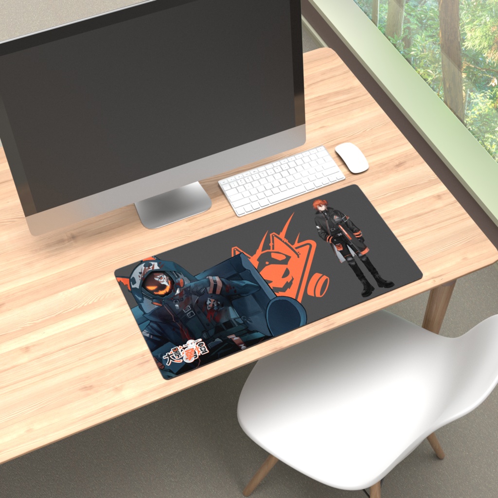 犬影勇燈プレイマット