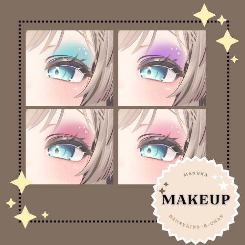 【 マヌカ 】Manuka Heart Eye Makeup Bundle