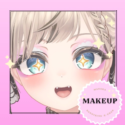 【 マヌカ 】Manuka Cloudy Purple Makeup