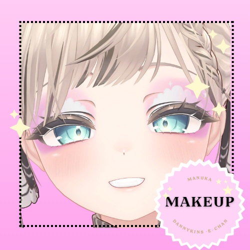 【 マヌカ 】Manuka Cloudy Purple Makeup