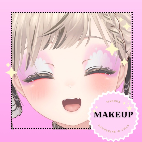 【 マヌカ 】Manuka Cloudy Purple Makeup