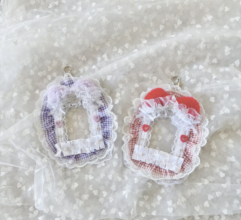 💜メイドチェックネコちゃん❤️