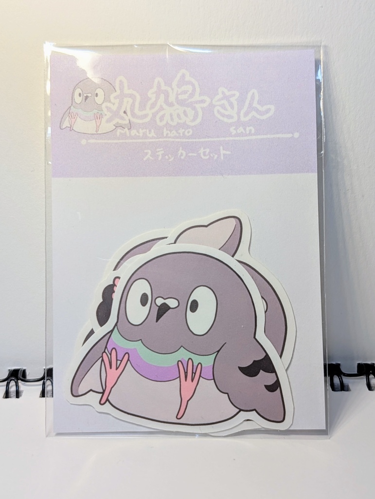 丸鳩さんステッカーセット