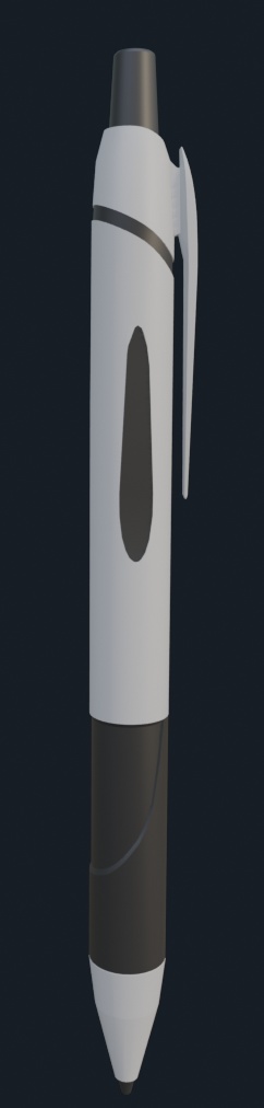 【QVペン互換】多機能ボールペン風3Dモデル