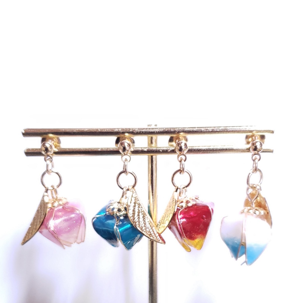 創作ピアス/四季鬼灯