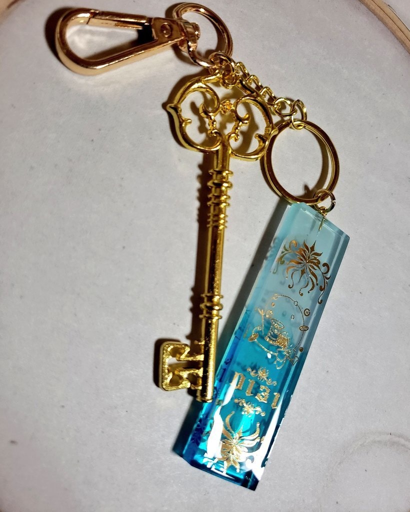 担当執事の絵札キーホルダー