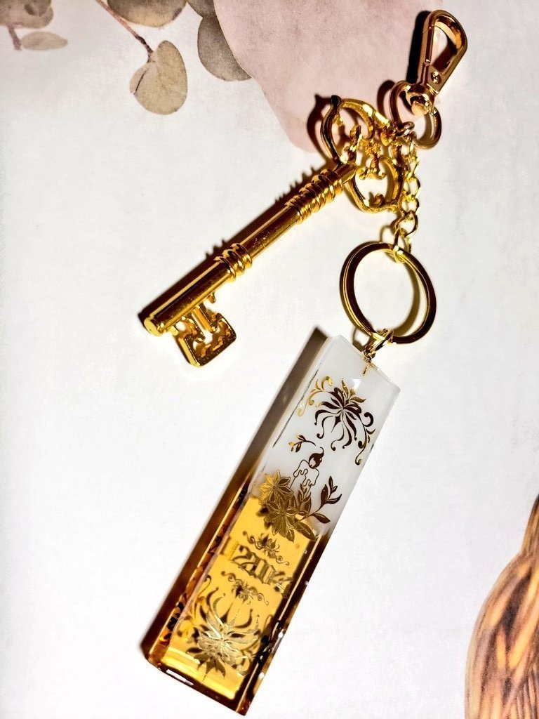 担当執事の絵札キーホルダー