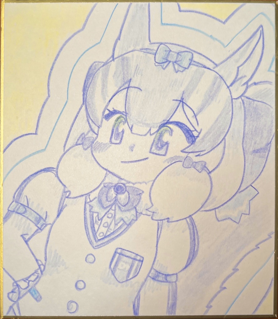 シマリス（けもV） けものフレンズ色紙