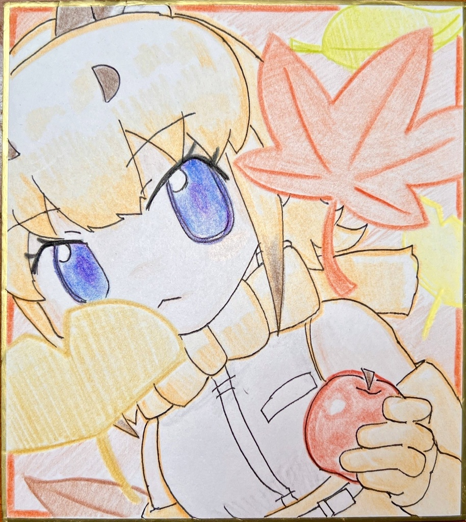 カラカル　けものフレンズ色紙