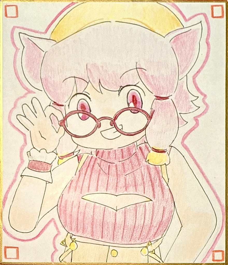 チョハッカイ　けものフレンズ色紙