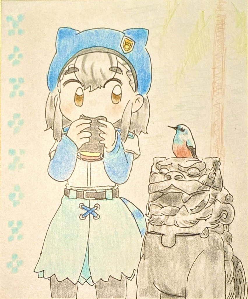 ヒカリ　けものフレンズ色紙