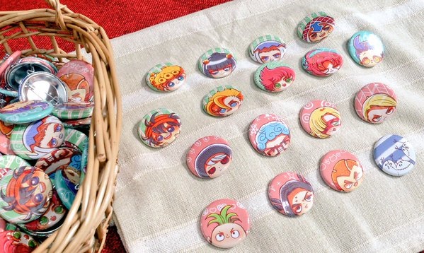 【JOJO5部】缶バッチ オールキャラ