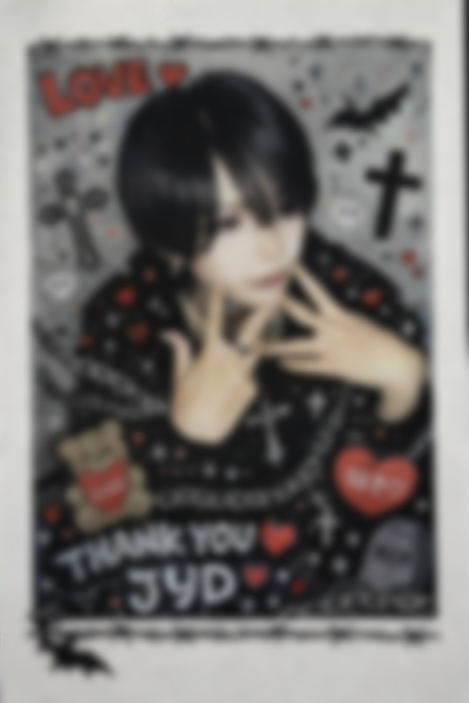 チェキ落書き有り